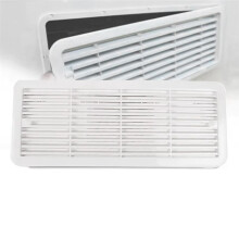 RV Side-Mounted Air Outlet Cover RV Radiator Exhaust Fan RV Dust-Proof Vents for RV Trailers Caravans Campers