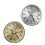 Functional 65mm Clock Insert Clearly Cover Watch-Silver 2