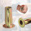 50pcs Multi-Grip Rivet Nut Kit,5/16-18 Rivet Nut Pre-Bulbed Shank,  Nut Zinc Plated Flat Heads Threaded Insert Nut 7