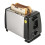 Stainless Steel 2 Slice Toaster with 6 Temp Settings, Compact 19.5cm 3