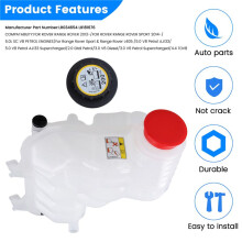 LR034654 Radiator Coolant Overflow Container for Land 13- RR Sport 14- Expansion Tank with Sensor with Lid