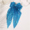 Sparkling Sequined Bowknot Hair Clip Oversized Glitters-Blue S1 7