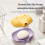 Soap Tray Holder Draining for Kitchen And Shower Easy-Yellow 2