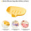Soap Tray Holder Draining for Kitchen And Shower Easy-Yellow 4
