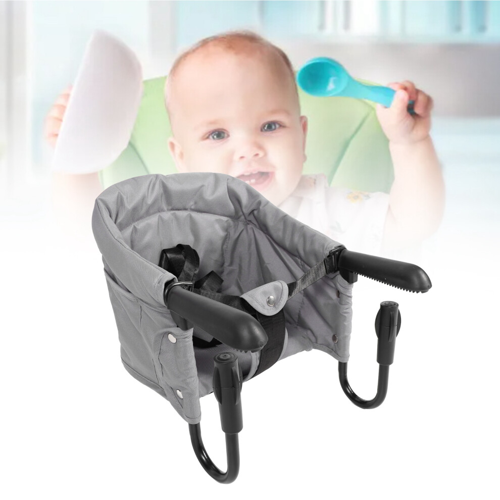 Multifunctional Hook On Chair, Foldable, 15Kg Load, 42X36x27cm Gray