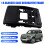 Glasses Case Assembly Decorative Frame for   90 110 130 2020-2024 Car Accessories 6