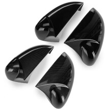 Car Side Wing Mirror Cover Rearview Mirror Shell for Clio 4 MK4 2012-2019 Zoe Captur Side Mirror Cover,B