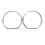 Car Front Instrument Trim Frame Speedometer Dial Ring Bezel Car Interior Accessories for  3 Series E36 1994-1999 4