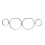 Car Front Instrument Trim Frame Speedometer Dial Ring Bezel Car Interior Accessories for  3 Series E36 1994-1999 6