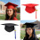 Comfortable and Lightweight Graduation Cap-2026 black pendant 3