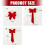 Fascinating Red Heart Butterfly Hanging- medium1 size 2