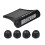 Bil Externa Däcktryckssensorer Solenergi TPMS Däcktrycksövervakningssystem Däcktryckslarm Digital Display 5