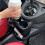For  500 2007-2015 ABS Black Car Central Control Water Cup Holder Water Cup Storage Compartment 3