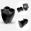 For  500 2007-2015 ABS Black Car Central Control Water Cup Holder Water Cup Storage Compartment 6