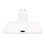 Dock de chargement 2C Type-C Switch 9,2  5,2  5,2 cm Blanc 16