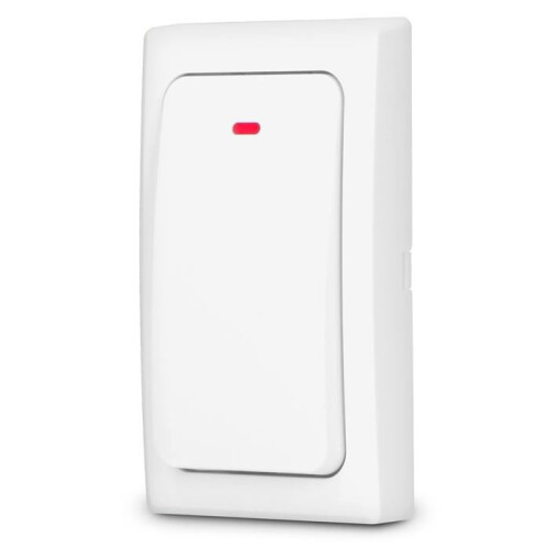 Wireless Kinetic Doorbell, White, 36 Melodies, IP44 2