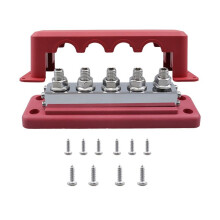M10 Blocco di Distribuzione di Potenza Barra di Distribuzione 24V Barra di Distribuzione 600A Blocco Terminale Elettrico per Camion Barca Auto