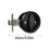 Adjustable Flat Entry Knob Steel Turn Handle Works In Standard 3