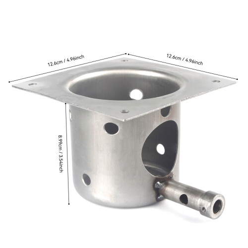To Install Enameled Burning Area And Starter Group For Smoker 2