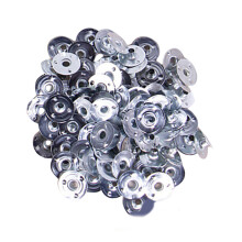 100 pièces porte-mèches de bougie en métal de-Diamètre 14mm