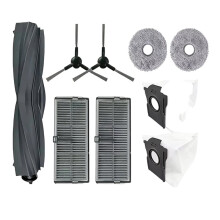 9 Pcs for L10s Ultra Gen2 / L10s Pro Ultra Heat Sweeping Machine Accessories Main Side Brush Mop Filter Dust Bags