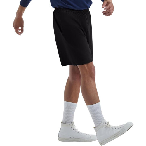 Hanes Men Jersey Pocket Short (S) Black 2