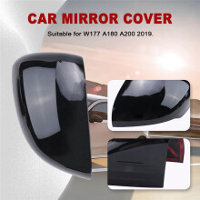 1 Par de Concha de Espelho Retrovisor para - Classe A W177 A180 A200 2018-2023 Capa de Espelho Lateral Decoração Protetora