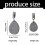 4PCs Durable Tablecloth Clip Stone Design for Garden Weddings-M 4