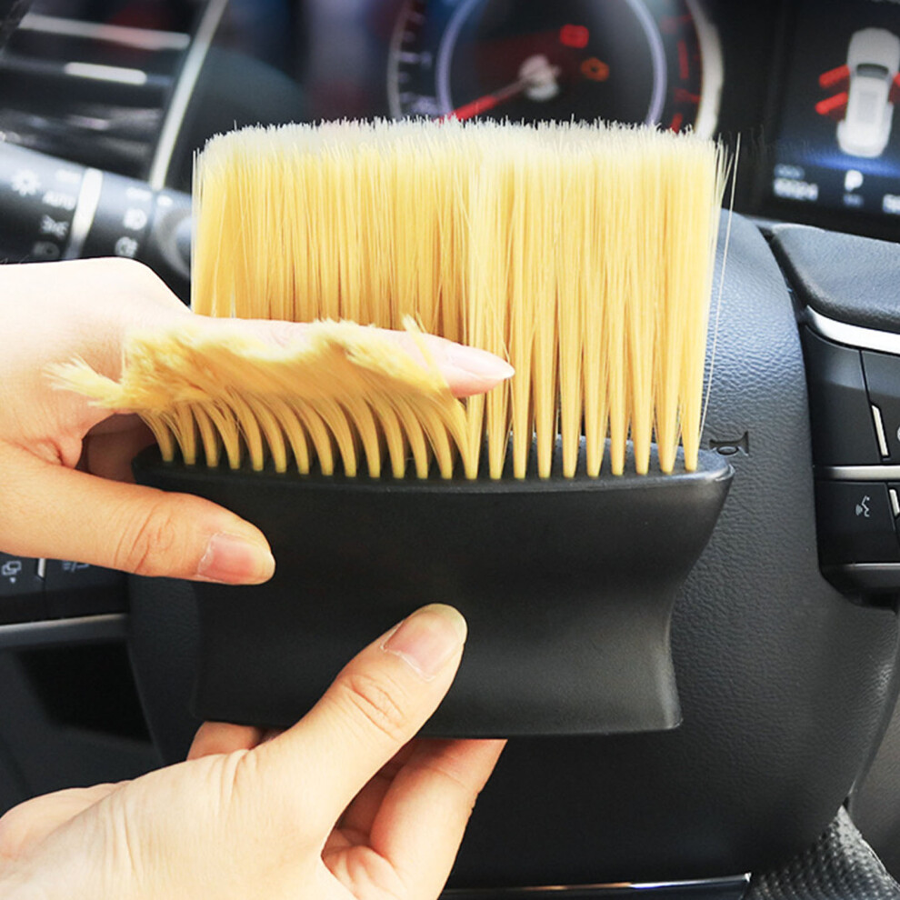 Car Interior Dust Brush Pp Handle Nylon Bristles For Dashboard & Vent Cleaning 6931391067560