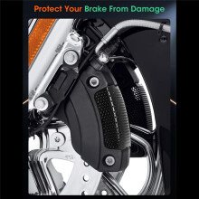 Motorcycle Front Brake Caliper Covers Brake Caliper Screen Inserts for  Davidson Road King Electra Glide