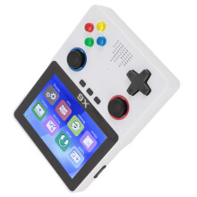Console di gioco portatile retrò da 3,5 pollici IPS 32 GB bianco