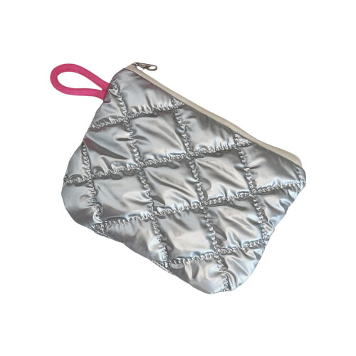 Sacs de rangement modernes matelassés en argent, parfaits pour-3