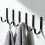 Weather Resistant Metal Wall Hooks Strong Hanging Hook For Load 7