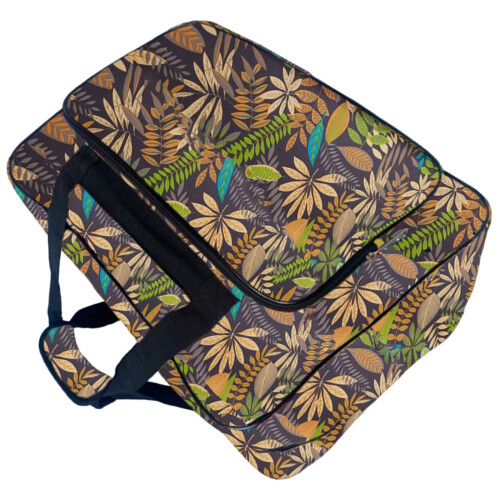 Sac de machine à coudre en nylon pour les-Couleur marron
