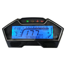Tachimetro Universale per Motocicletta, Contachilometri, Contagiri, Contagiri, Contagiri, Tachimetro Digitale LCD, Parti