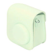 Funda protectora verde de cuero PU con correa para Mini SE 7 Plus