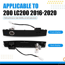 Car Rear Sear Multifuction USB Socket Port Voltmeter Charger Rocker for Land 200 LC200 2016-2020 A
