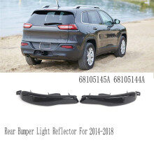 Left+Right Side Rear Bumper Light Reflector for Cherokee 2014-2018 68105145A 68105144A