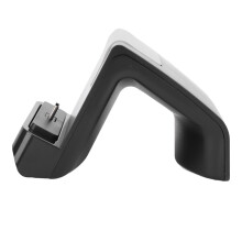 Black Switch Lite Charging Dock with Light Strip & LED Indicator Stand & Holder
