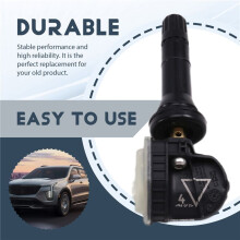 Bil 13589601 TPMS-Sensor Däcktryckssensor 433MHZ för CT6 O1SL 2016-12 13598773 Biltillbehör