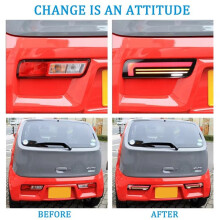 Rear Fog Lamp for Alto 2016-2022 4-in-1 LED Rear Bumper DRL Light + Brake Light + Turn Signal + Reverse Light