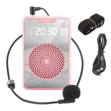 Portable Voice Amplifier for Teachers with Microphone Headset,Rechargeable Speaker for Training,Tour Guide,Classroom