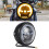Farol de LED Universal para Motocicleta de 6,3 Polegadas e 35 W, Farol Alto e Baixo, Farol Redondo para Cafe Racer, Luz Amarela 4