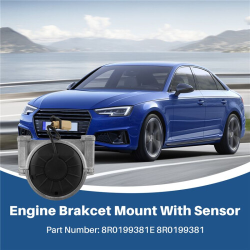 8R0199381E Bilmotorbromsmontering Motorfäste med Sensor för  A4 A5 A5 Quattro 2009-2017 2