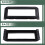 Single Din Car Dash Radio Panel with Harness Antenna Kit for  Grand Cherokee 2005+ 1DIN Dash Fascia Frame Plate 6