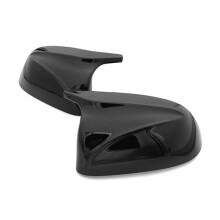 Rückspiegelabdeckung für Seitenspiegel, Rückspiegelgehäuse für Neu X3 X4 X5 G01 G02 G05, Schwarz