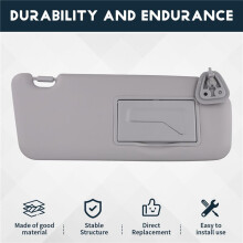 Car Sun Visor Inside Sunshade Gray for I30 I30CW 2008-2011 85202-2L020 Right