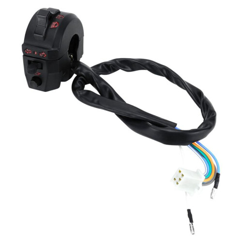 Motorrad-Blinker mit Kabelbaum-Kit, Relais, Universalschalter, Blinker, Hupen-Kit 2