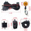 Motorrad-Blinker mit Kabelbaum-Kit, Relais, Universalschalter, Blinker, Hupen-Kit 8