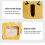 Contemporary Napkin Dispenser Ceramic Construction Stable Base 6